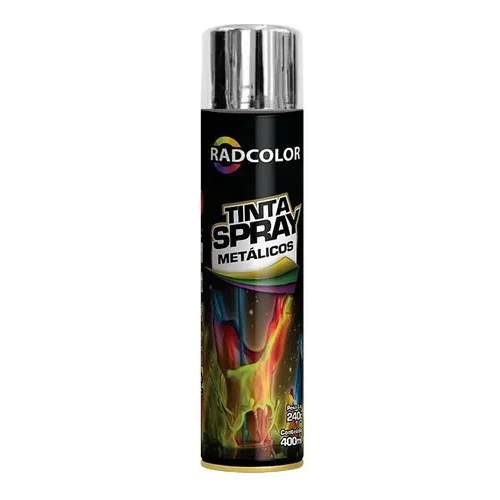 Tinta Spray - Cromado - Metálicos (400 ml) Radnaq