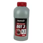 1 unid. Fluido De Freio Radnaq Dot3 500ml Óleo Mineral 205ºc