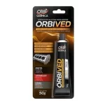 Kit com 3 Silicone Selante para motor Preto Orbiquimica