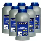 Kit Com 6 Unidades Fluído De Freio Radnaq 500ml Dot 4