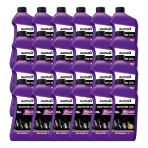 Kit Troca 24 Óleos Para Motor 20w50 Sl Sae Mineral Radnaq 1l